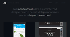 Desktop Screenshot of amystoddard.com